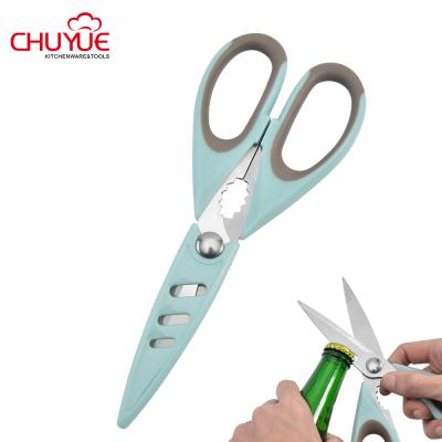 China High Quality Universal Cutter Stainless Steel Kitchen Chicken Cutting Scissors for sale