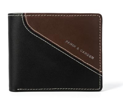 China Other Customize New Arrival RFID Blocking Genuine Leather Slim Men Wallet With High Handcraft for sale