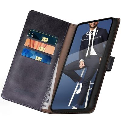 China Waterproof Phone Case Wallet For Samsung Galaxy S22 Ultra With RFID Blocking Wallet Case Credit Card Leather Holder for sale