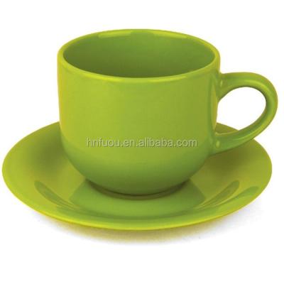 China Gold Coffee Cup and Saucer Set Viable Wholesale Creative Design Ceramic Mug for sale