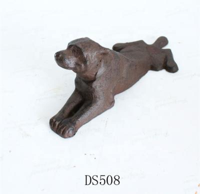 China New Rustic Cast Iron Dog Door Wedge for sale