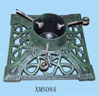 China Outdoor Metal Christmas Decoration Tree Socket Stand XMS084 for sale