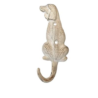 China Stocked Cast Iron Wall Dog Tail Hook for sale