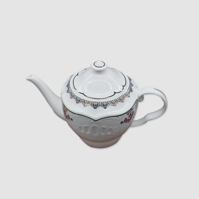 China Viable wholesale high quality bone china bone china tea coffee ceramic pot for sale