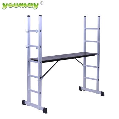 China Multifunctional Folding Ladders Scaffolding Supermarket Folding Ladder AM0405A for sale