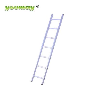 China Folding Ladders Wholesale Lowest Price 7' Single Section Aluminum Step Ladders for sale