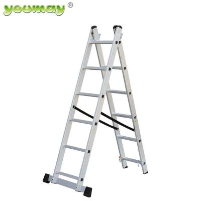 China EN 131 Universal Aluminum Folding Ladders Combination Volume Ladder for sale