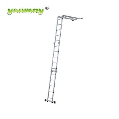 China Industrial Cheap Price Small Fold Up Multi Function Multi Purpose Telescopic Ladder for sale