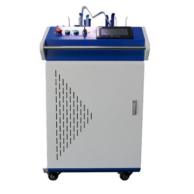 China Hot Sales Hotels Iron Copper QILIN Gun1500W 1.5KW Aluminum Laser Welding Machine With Wire Feeder for sale