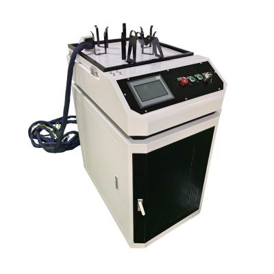 China Factory High Quality Metal Rust Removal Cleaning Laser Welding Machine For Metal 3 in 1 1500w for sale