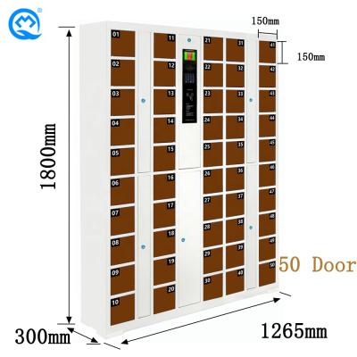 China Smart Swipe School School Card Storage Electronic Locker Supermarket Smart Storage Locker for sale