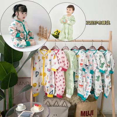 China Soft Breathable Warm High Quality Cotton Baby Sleeping Sack Newborn Sleeping Bag For Baby for sale