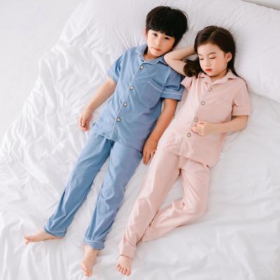 China Factory plain color summer unisex girl clothing casual ready stock sets 2020 clothing sets for kids girls boutique clothing sets for sale