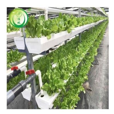 China High Rigidity China Suppliers PVC Hydroponics PVC Square Nft System Pipe A Type Hydroponics System Nft Vertical Leafy Vegetables Growing for sale