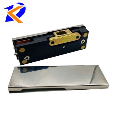 China V Type Bottom Glass Bottom Glass Frameless Glass Bottom Glass Door Aluminum Alloy Iron Alloy Door Clamp Fit Bottom Fixture for sale