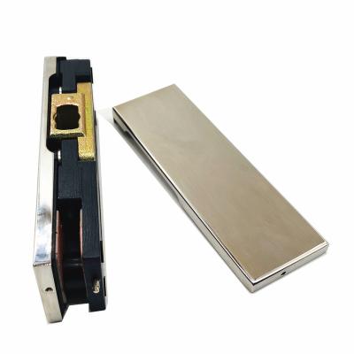 China Frameless Glass Door Frameless Glass Fitting Modern Bottom Fixing Fixing Fixing Glass Bottom Fixing for sale