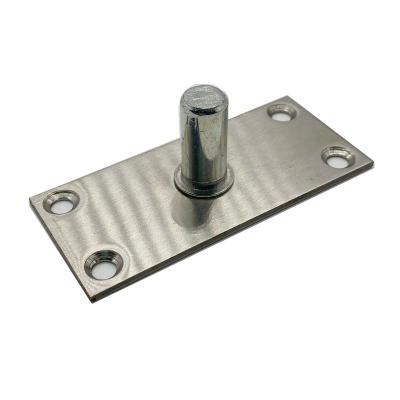 China Modern Glass Door Accessory Aluminum Door Pivot Patch Top Fixture Sight Glass for sale