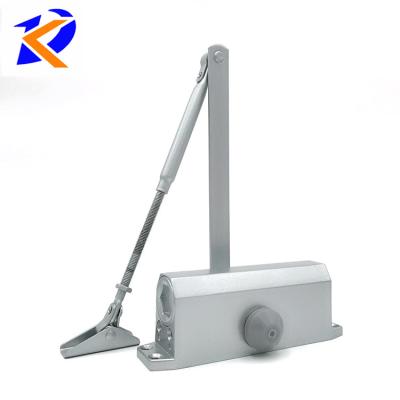 China 45KG Aluminum Alloy Pentagon Modern Glass Door Closer Silent Small Door Closer Hydraulic Door Closer for sale