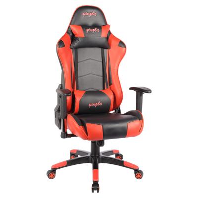 China Custom Logo PU Leather Gaming Chair (Height) Adjustable, PC Gaming Chair Packing for sale