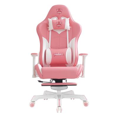 China Ergoup Ergoup Adjustable Ergonomic Pink PU Leather Gaming Chairs Super Cheap Leisure Gamer Chair for sale