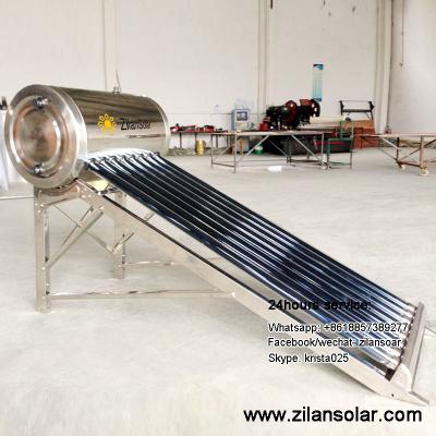 China Outdoor high quality 304 stainless steel solar water heaters for sale