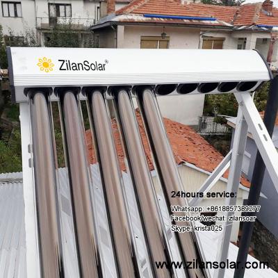 China Copper Pressurized Solar Thermal Collector for sale