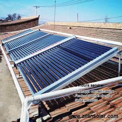 China Swimming Pool Water Heating Copper Solar Collectors for sale