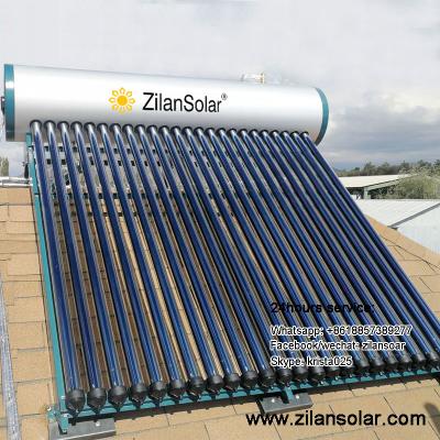 China Pressurized solar water heater by external contract for sale