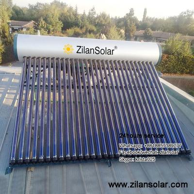 China Outdoor Super Solar 24tube Water Heater for sale