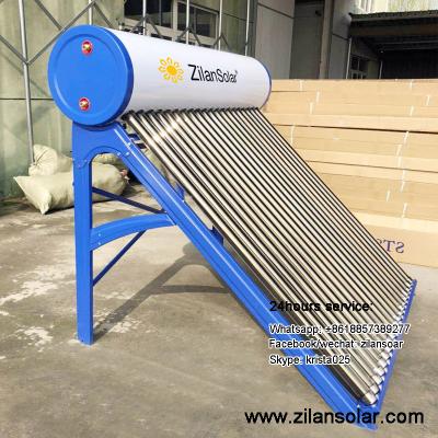 China Outdoor 200liters preheated solar water heater for sale