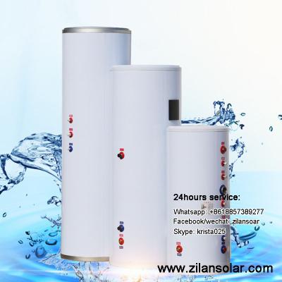 China Outdoor pressurized hot water tank with exchanger for sale