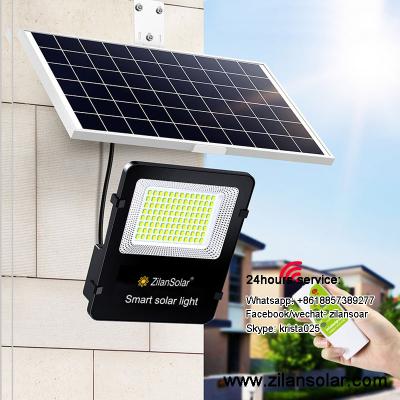 China Commercial Smart Solar Flood Light for sale