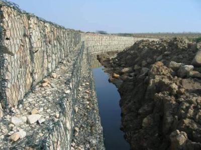 China Sechseckiger Maschendraht Gabion zu verkaufen