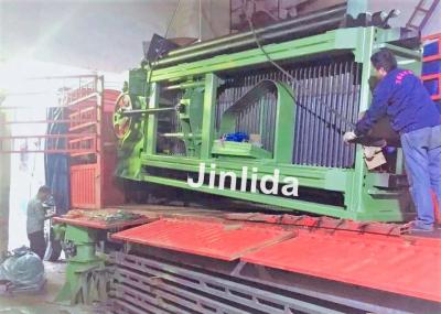 China Galvanisierte Gabions-Sechseckdrahtgeflecht-Maschine mit automatischer Schmierölanlage zu verkaufen