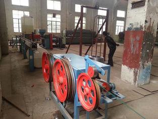 China De hexagonale Draad het Opleveren 4kw Hete Gegalvaniseerde Met een laag bedekte Machine van de Ijzerdraad pvc Te koop