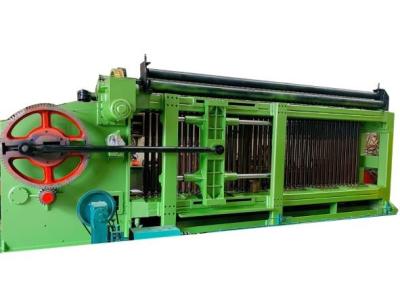 China 4300mm Galvanized Iron Wire Mesh Machine 100*120mm 2*1*1m Gabion Box for sale