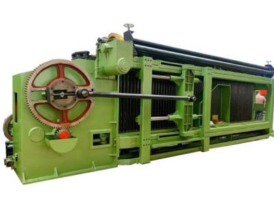 China Zinc / PVC Galfan Coated Wire Mesh 60*80mm Hexagonal Wire Netting Making Machine for sale