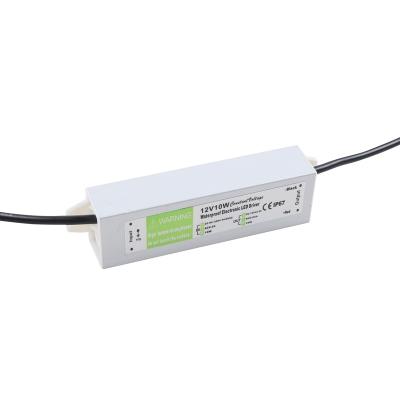 China Good quality waterproof 10W 12V 24V power supply for Led light or led strip 12V10W power supply for sale