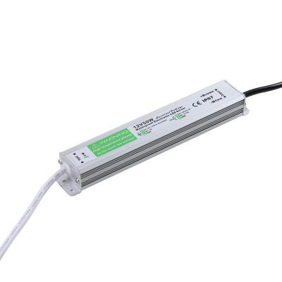 China 50W 12V 24V 4.1A IP67 waterproof power supply for Led light or led strip 12V50W power supply for sale