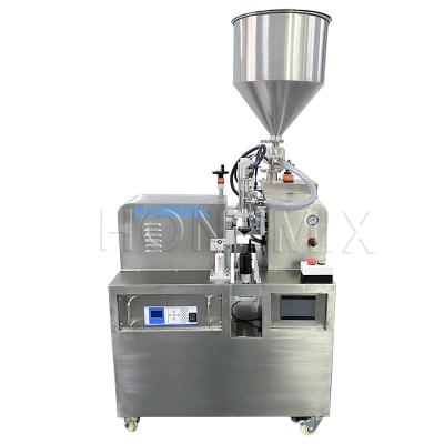 China Single Nozzle Manual Tube Filler 220V Plastic Tube Sealer Machine for sale