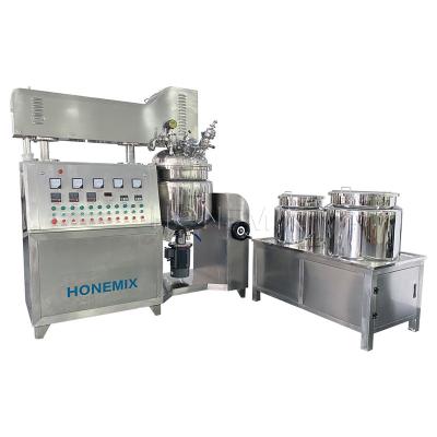 China Vacuüm-homogeniserende emulgatormixer 4 kW Body Cream Mixer Machine Te koop