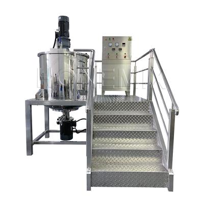 China 100L-5000L Detergent Liquid Mixer Machine Single Layer Homogenizer Mixer Machine for sale