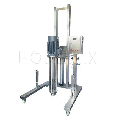 China Gel Detergent Liquid Mixer Machine Emulsifying High Shearing Lifting Homogenizer for sale