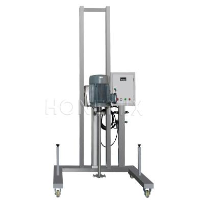 China Portable Detergent Liquid Mixer Machine Industrial High Speed Dispersion Mixer for sale