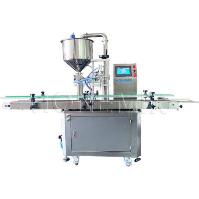 China Auto Single Head Cream Filling Machine 110V / 220V 50Hz For Shower Gel Filler for sale