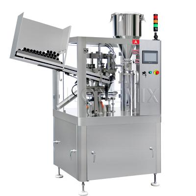 China Automatic Vertical Aluminum Tube Hand Cream Filling Folding Machine for sale