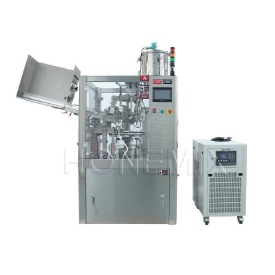 China Automatic Vertical Aluminum Tube Hand Cream Filling Folding Machine for sale