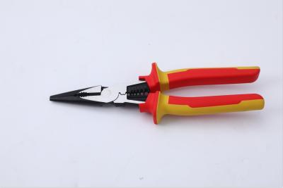 China Multi Function Long Nose Plier 63 HRC 1000V Long Reach Pliers for sale