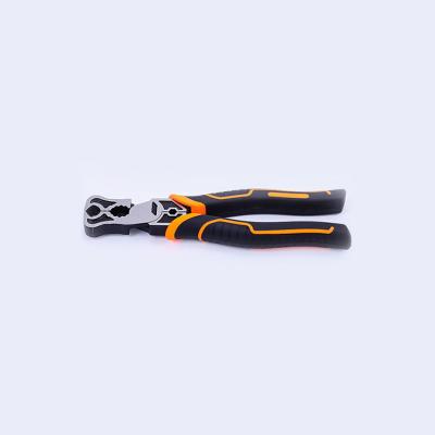 China Bending Pulling End Cutting Pliers Flat End Wire Cutters for sale