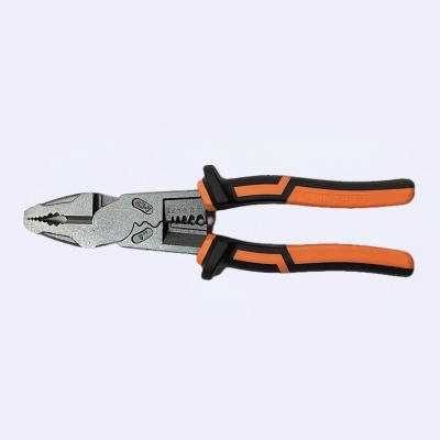 China Precise 225MM Combination Pliers High Leverage Electrical Crimping Tool for sale